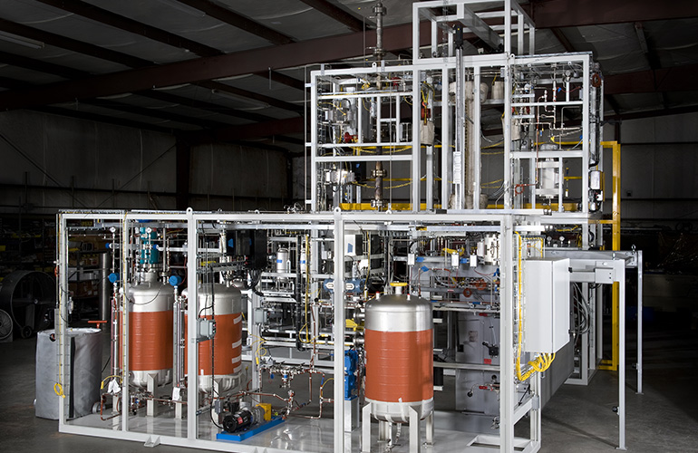 Molecular Sieve Dehydration Plant